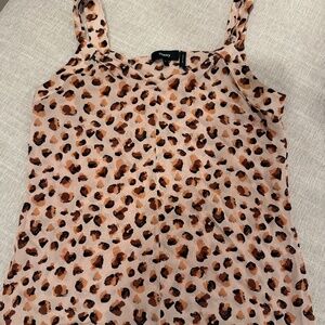 Theory Silk Multicolored Tank - Size XS